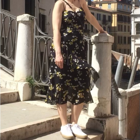 Whistles crepe sundress with daisies - Picture 6 of 7